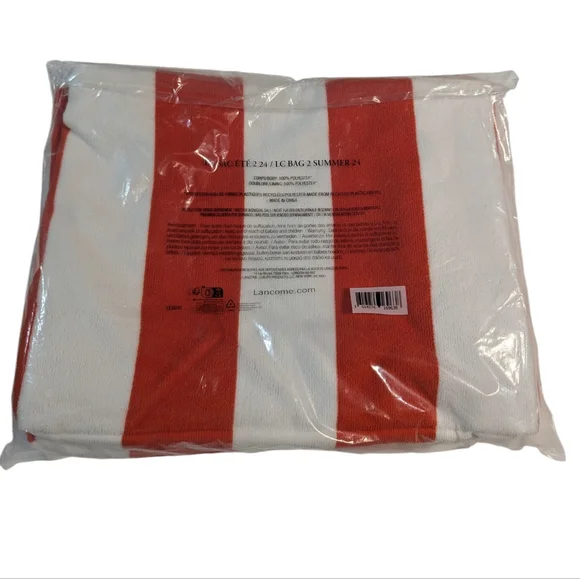 Lancome Summer Striped Tote Bag - Picture 3 of 7